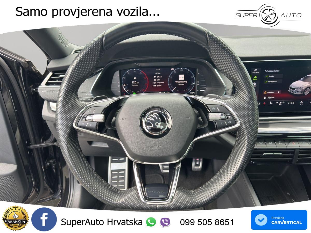 Škoda Octavia Combi 2.0 TDI (150 KS) DSG SportLine