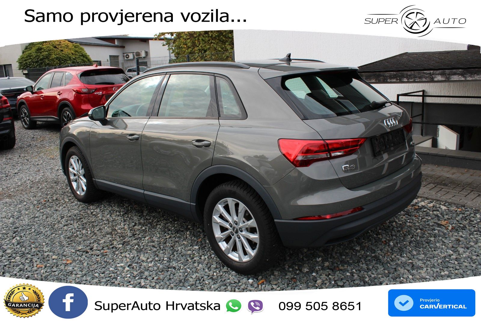 Audi Q3 40 TFSI (190 KS) quattro S tronic LED+GR SJED+ACC