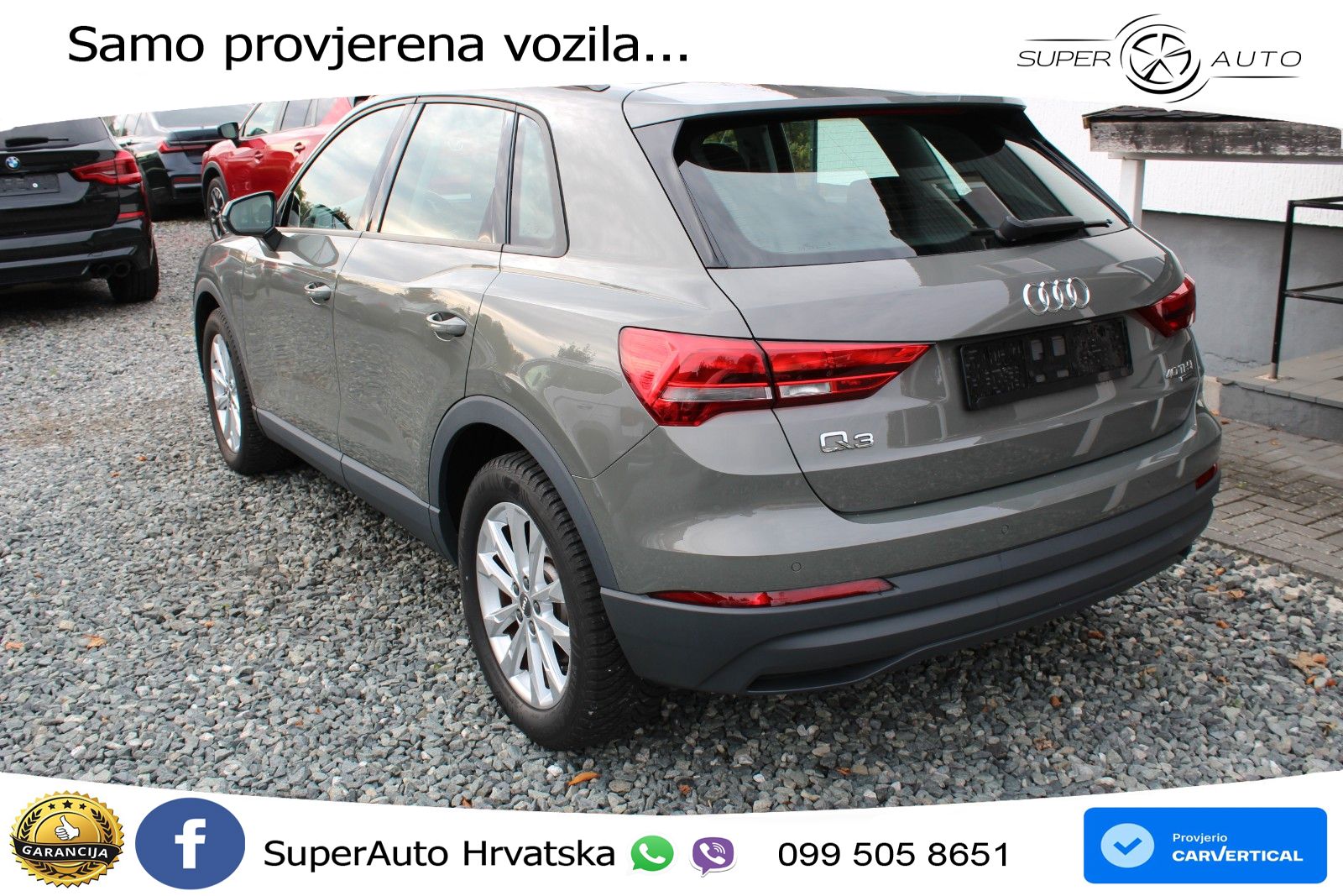 Audi Q3 40 TFSI (190 KS) quattro S tronic LED+GR SJED+ACC