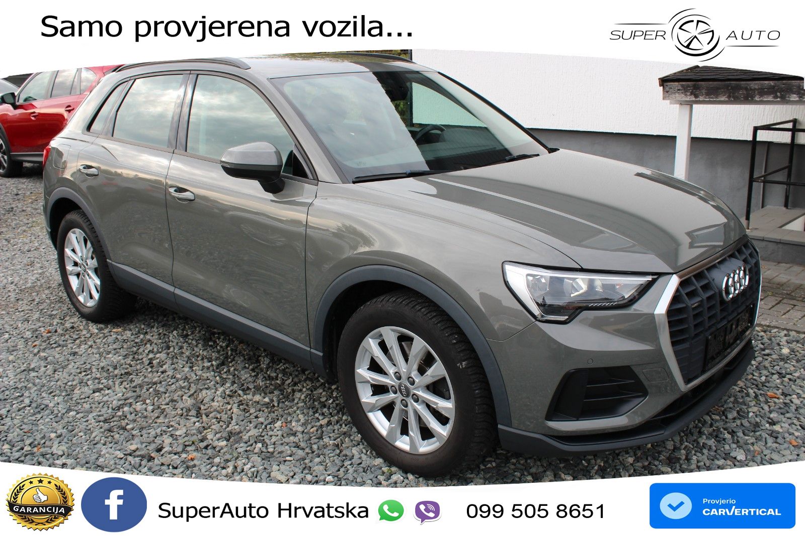 Audi Q3 40 TFSI (190 KS) quattro S tronic LED+GR SJED+ACC