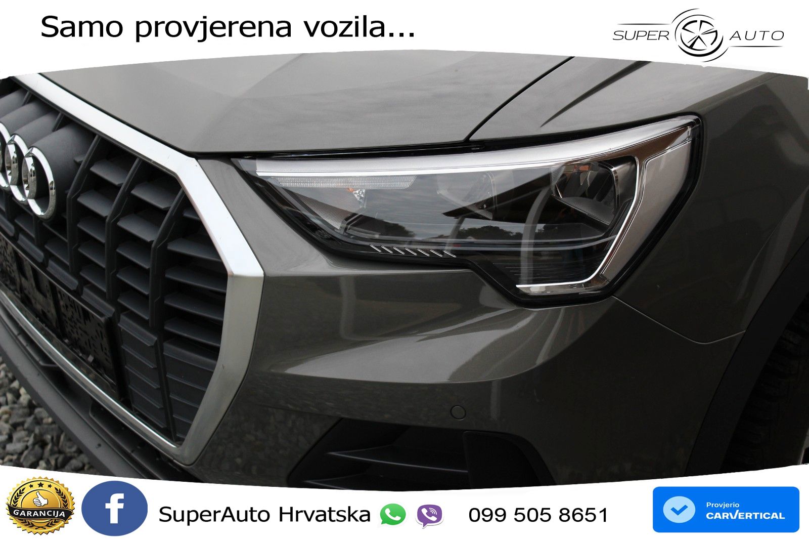 Audi Q3 40 TFSI (190 KS) quattro S tronic LED+GR SJED+ACC