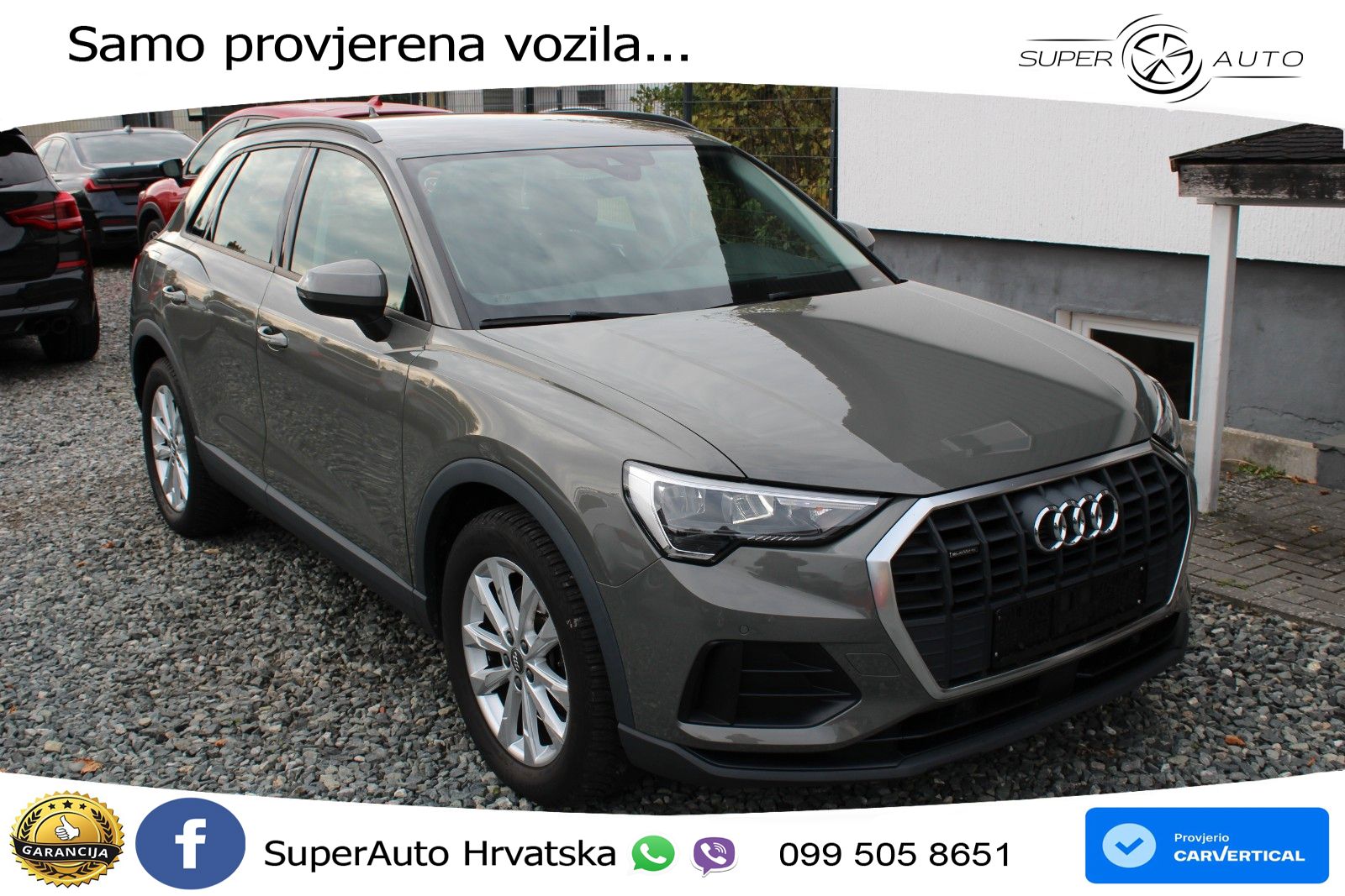 Audi Q3 40 TFSI (190 KS) quattro S tronic LED+GR SJED+ACC