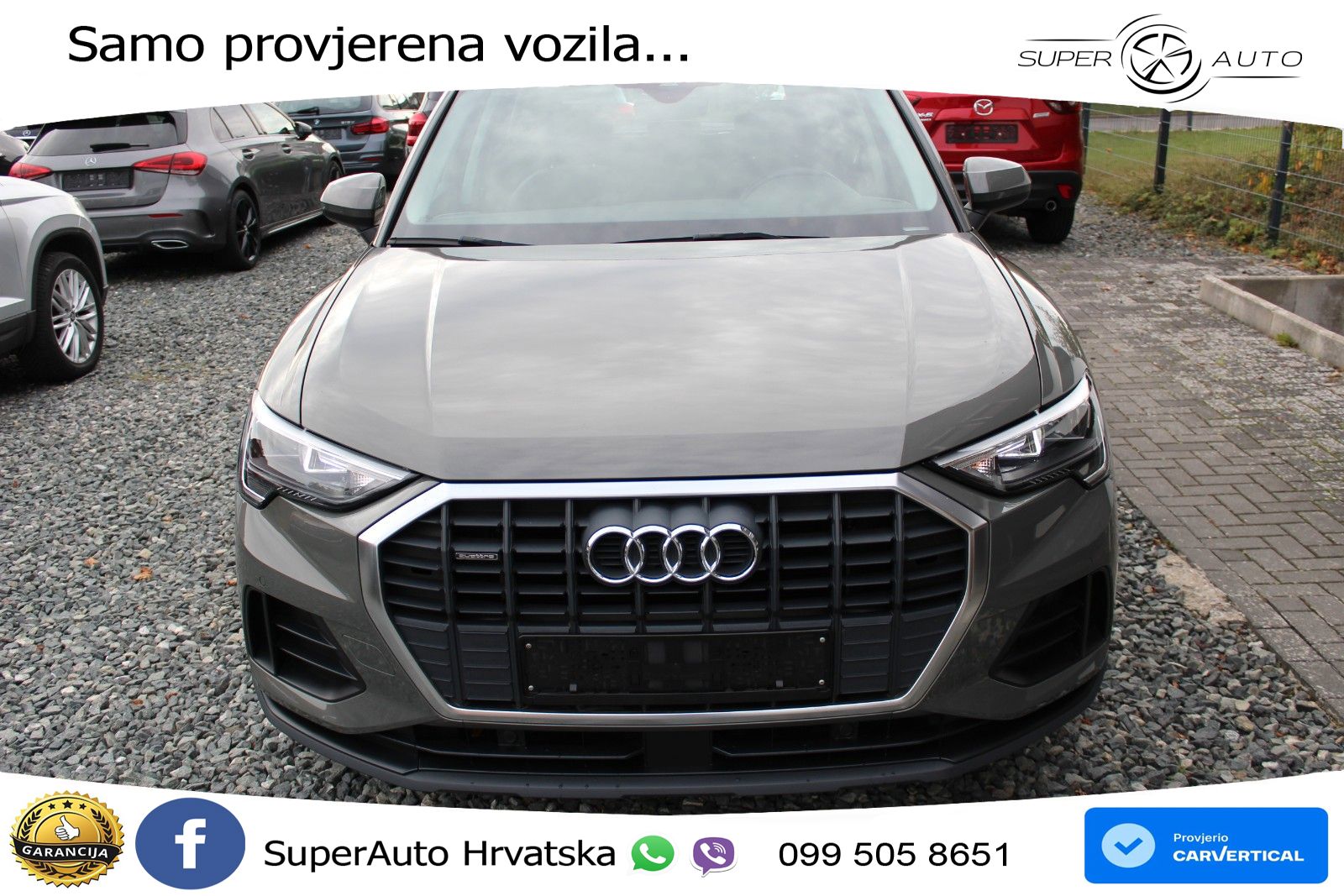 Audi Q3 40 TFSI (190 KS) quattro S tronic LED+GR SJED+ACC