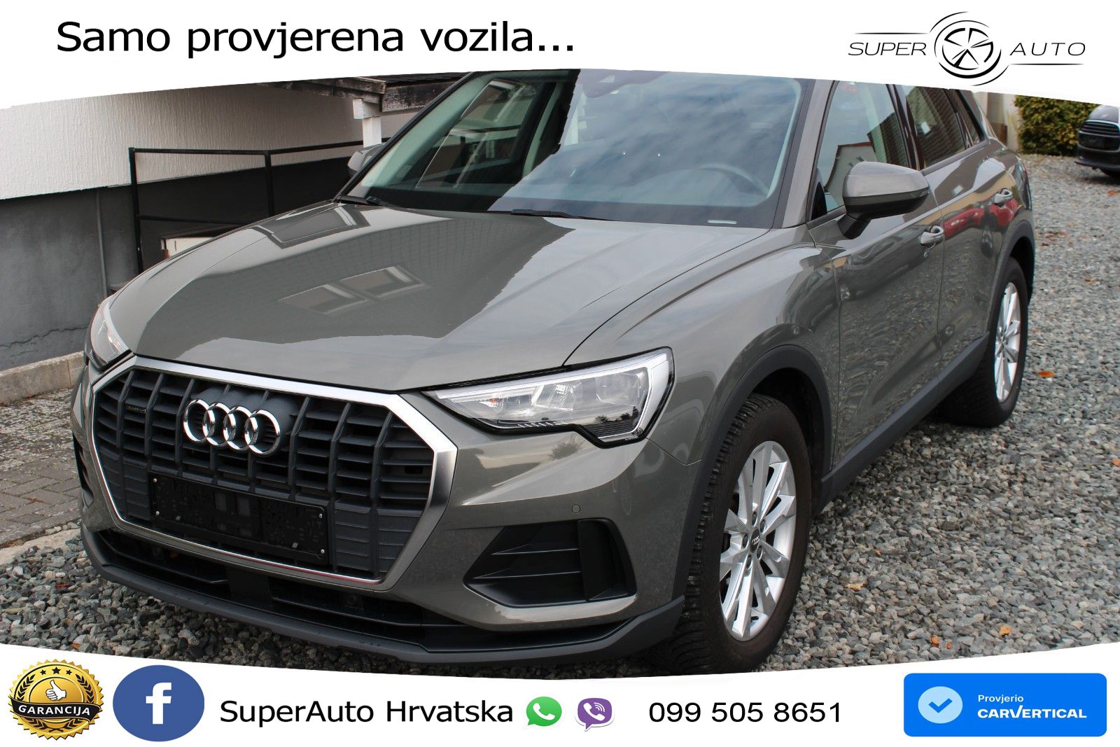 Audi Q3 40 TFSI (190 KS) quattro S tronic LED+GR SJED+ACC