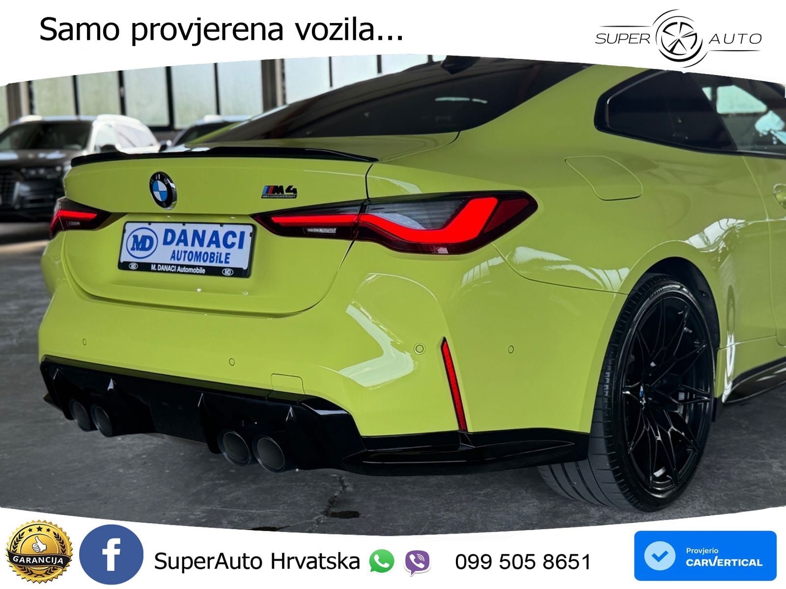 BMW M4 Competition 3.0 (510 KS) Steptronic