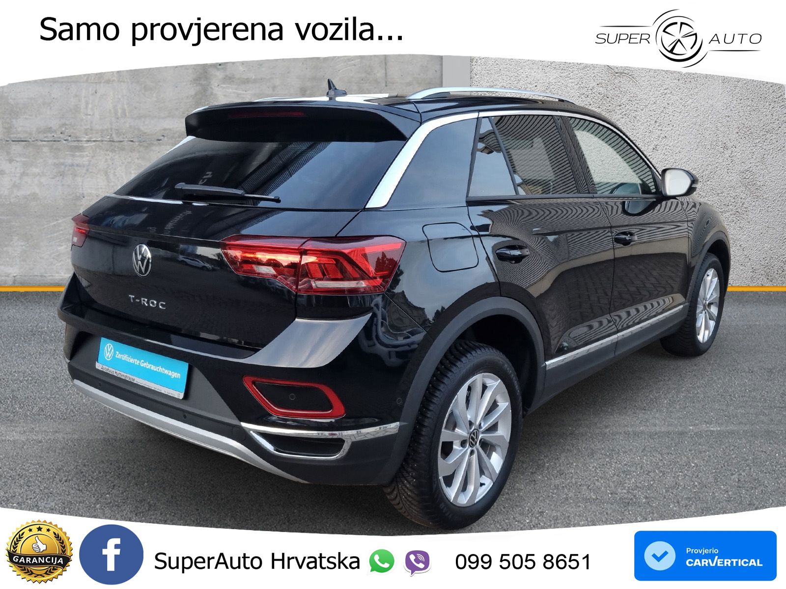 Volkswagen T-Roc 1.5 TSI (150 KS) DSG LED+GR SJED+ACC