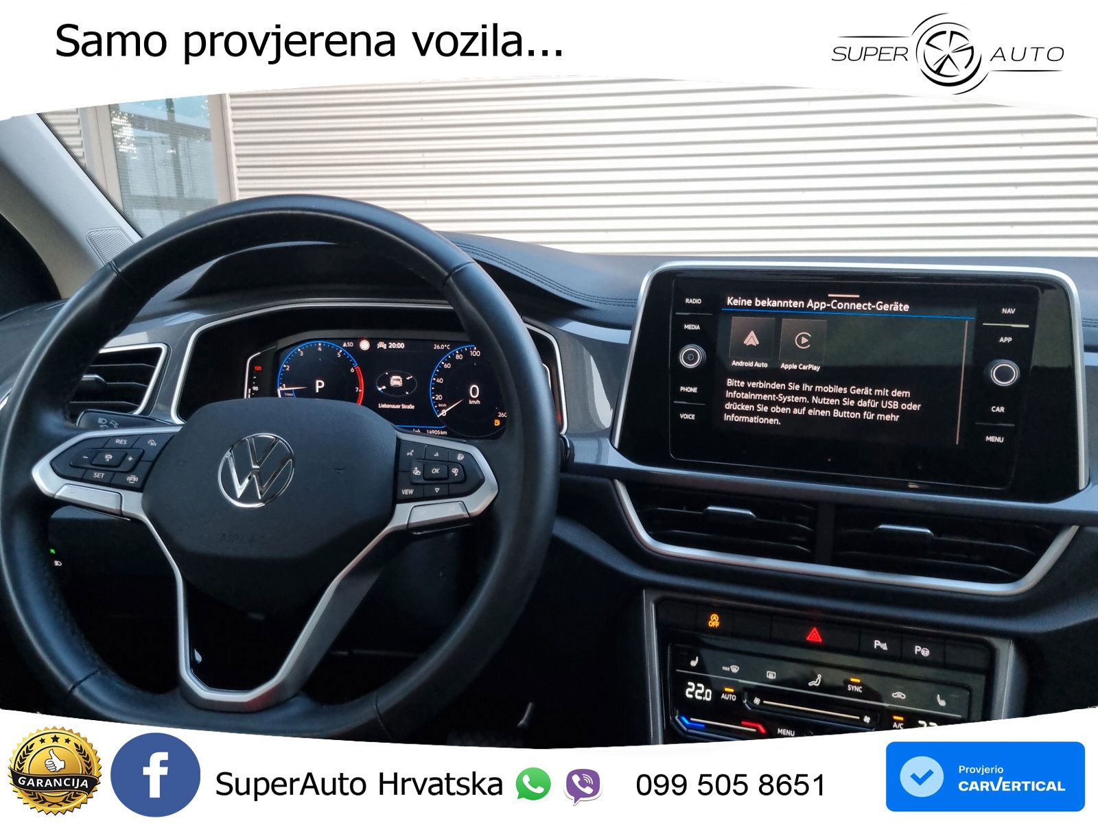 Volkswagen T-Roc 1.5 TSI (150 KS) DSG LED+GR SJED+ACC