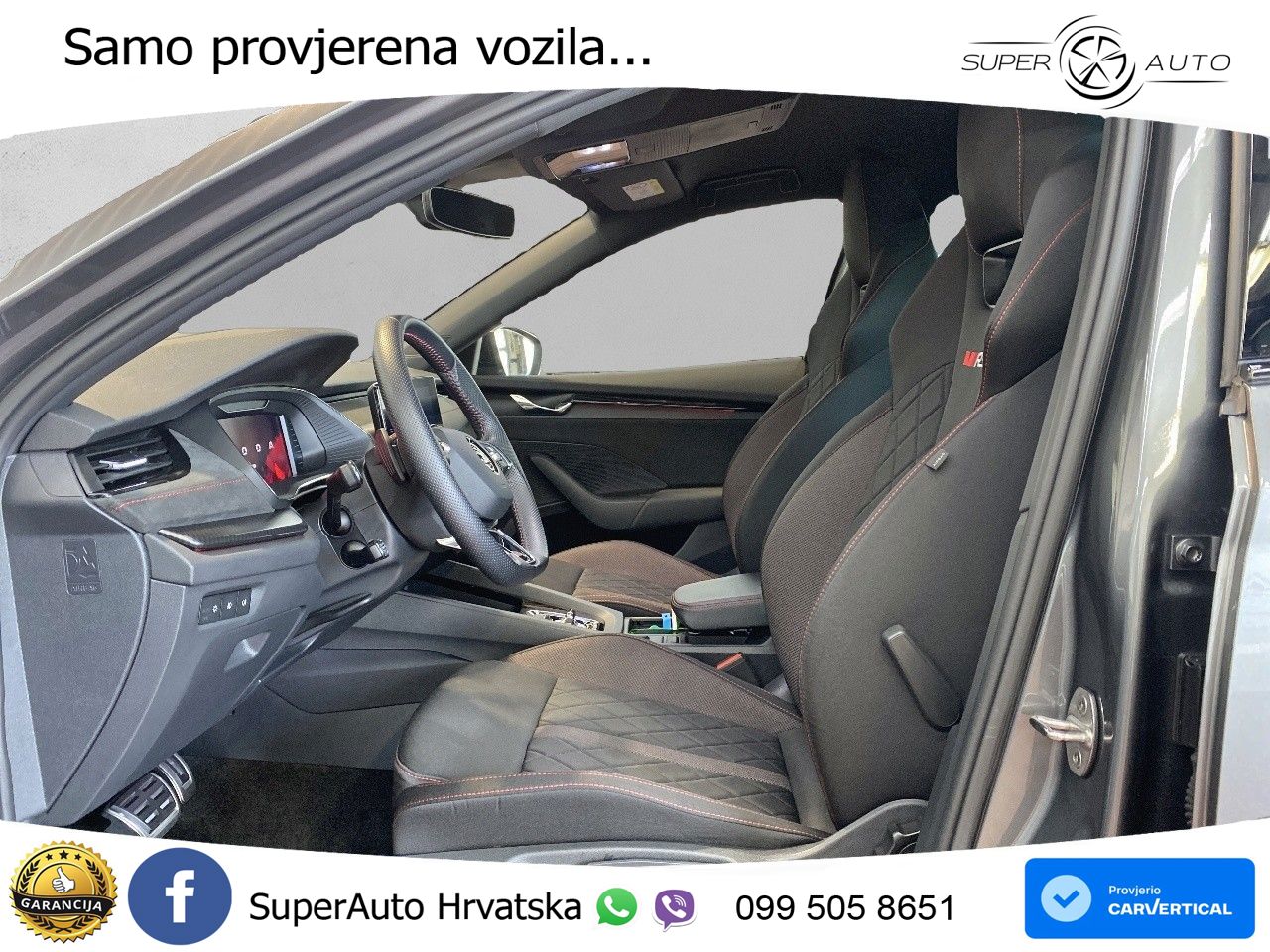 Škoda Octavia Combi RS 2.0 TDI (200 KS) DSG LED+GR SJED+ACC