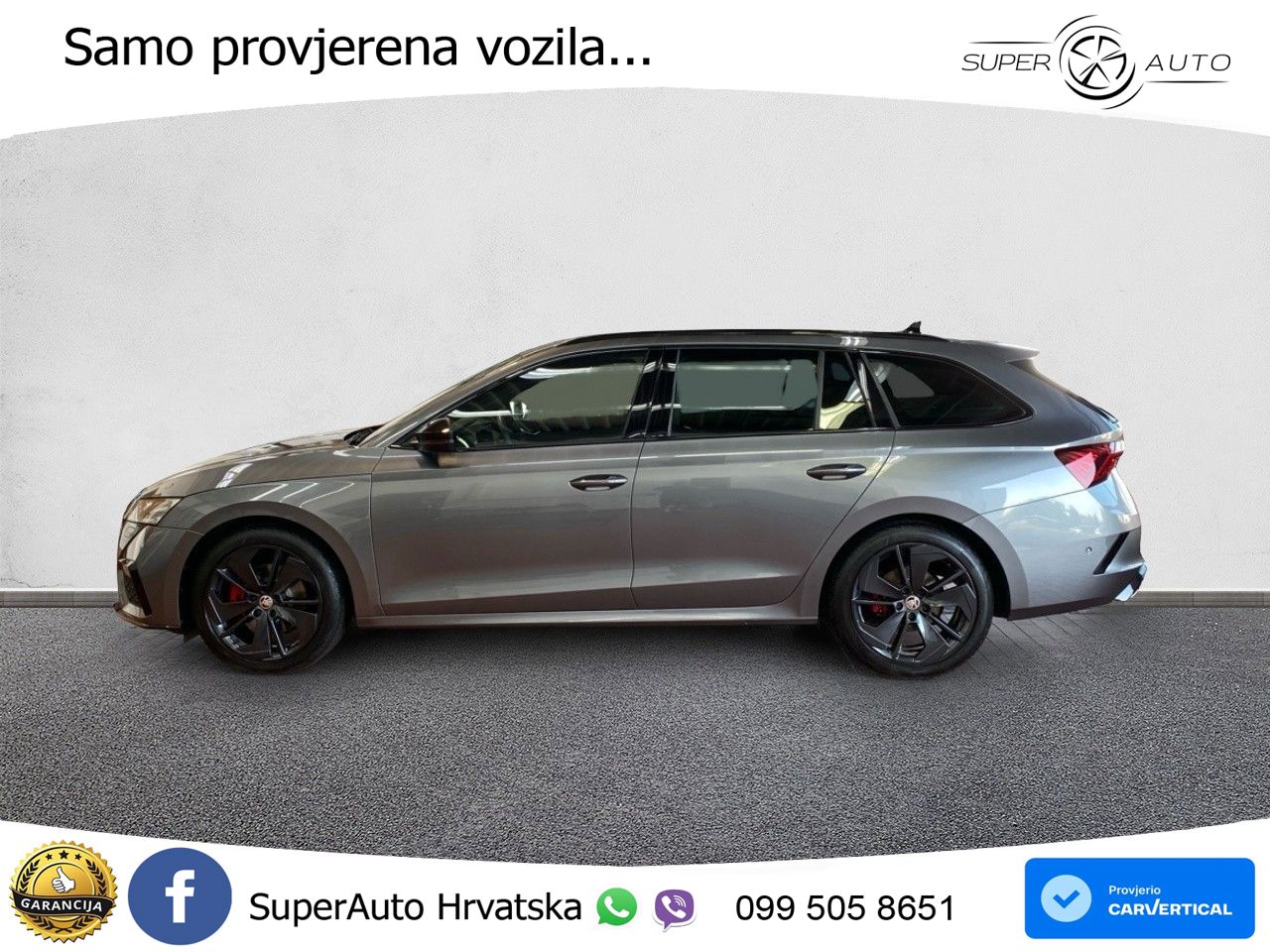 Škoda Octavia Combi RS 2.0 TDI (200 KS) DSG LED+GR SJED+ACC