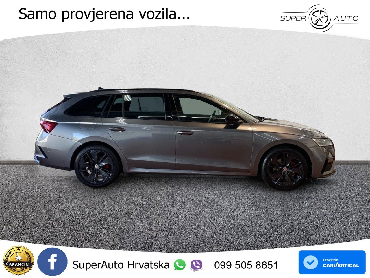 Škoda Octavia Combi RS 2.0 TDI (200 KS) DSG LED+GR SJED+ACC