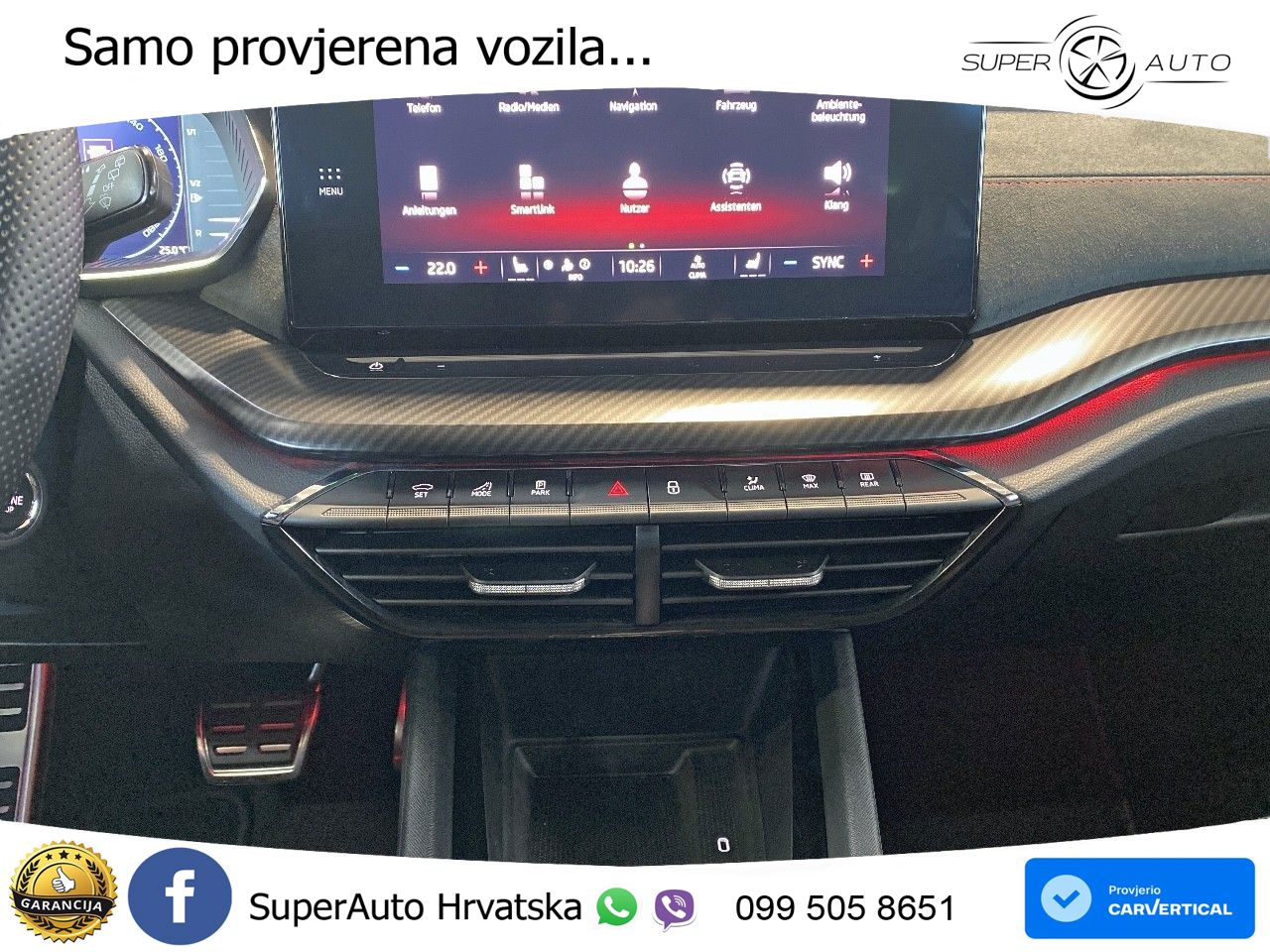 Škoda Octavia Combi RS 2.0 TDI (200 KS) DSG LED+GR SJED+ACC