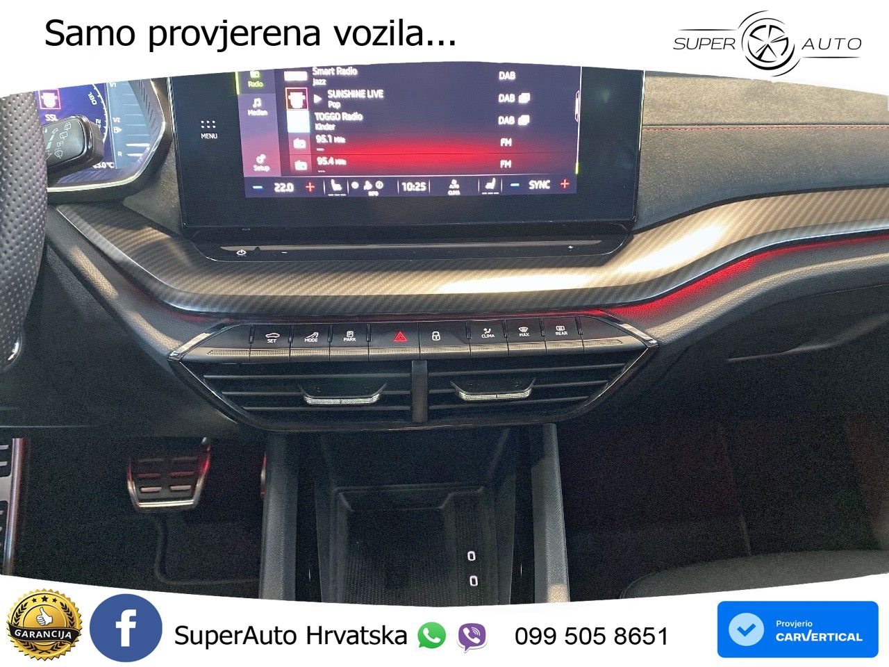 Škoda Octavia Combi RS 2.0 TDI (200 KS) DSG LED+GR SJED+ACC