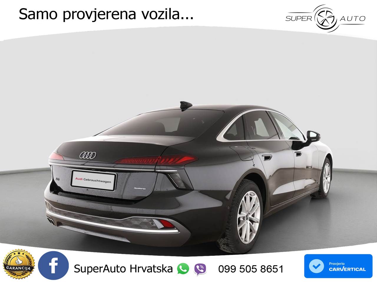 Audi A6 2.0 TDI (204 KS) quattro S tronic LED+GR SJED+ACC