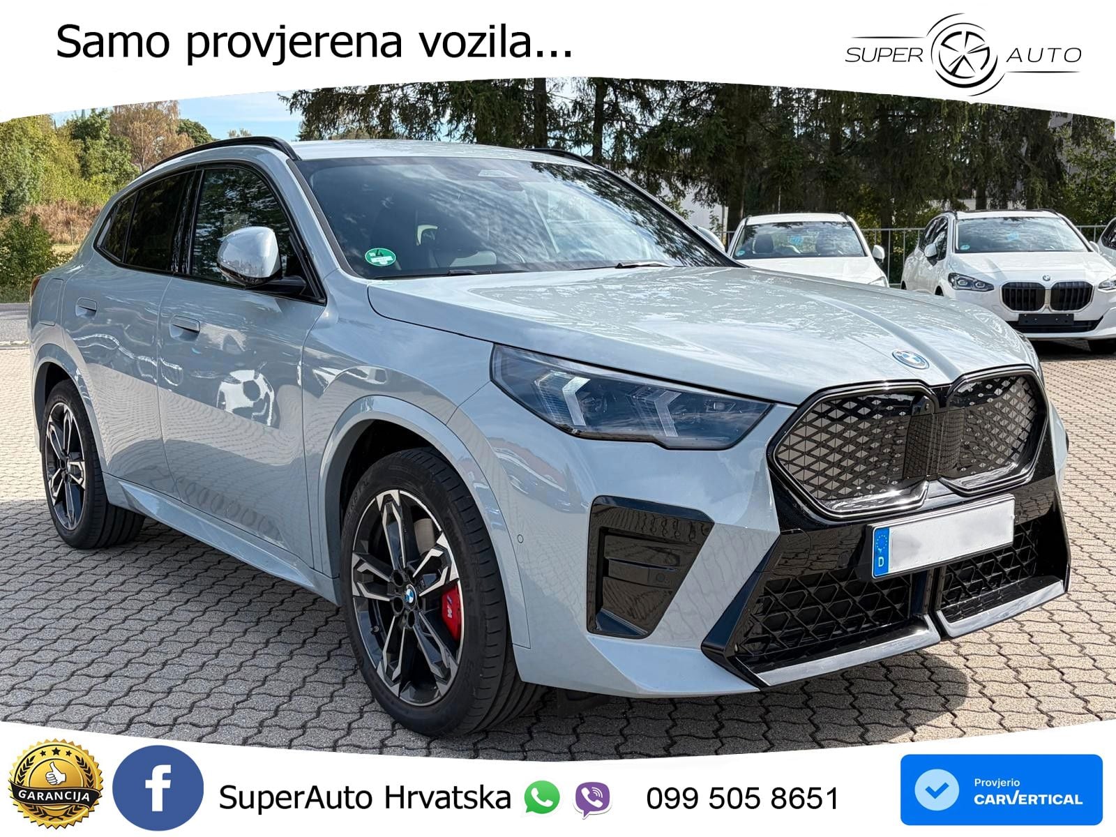 BMW iX2 66.5 kWh (204 KS) eDrive20