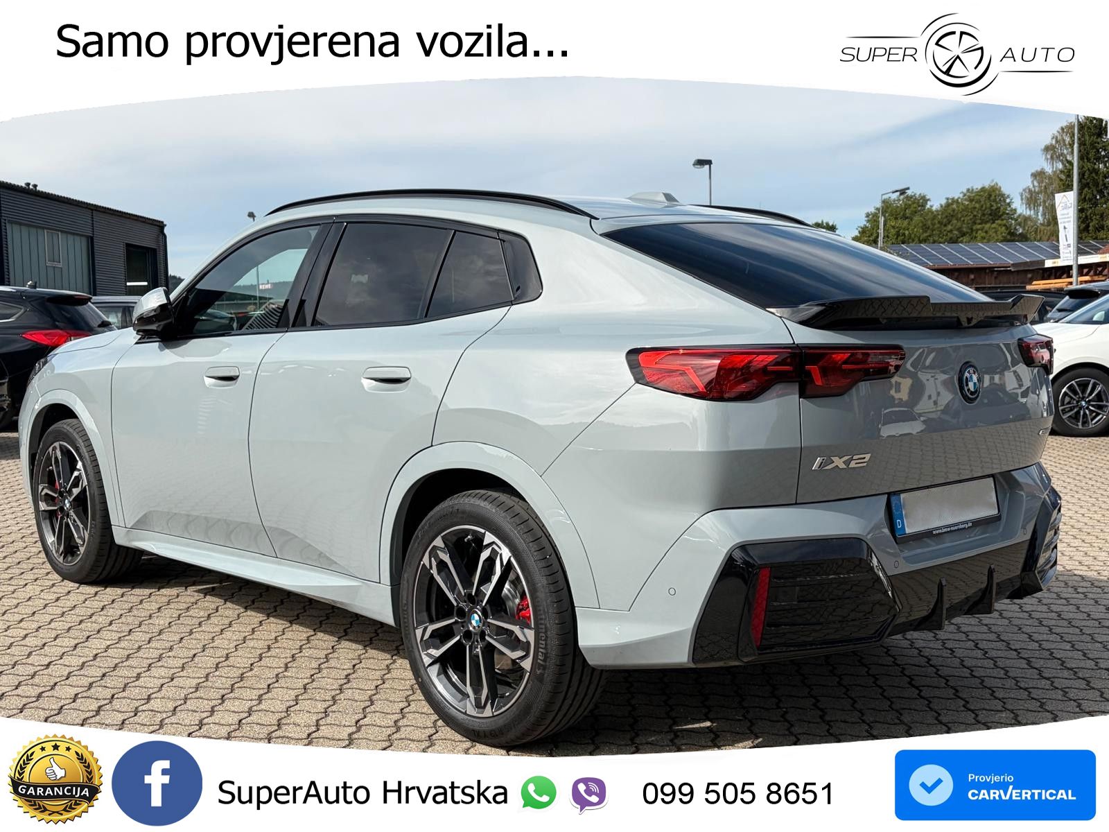 BMW iX2 66.5 kWh (204 KS) eDrive20