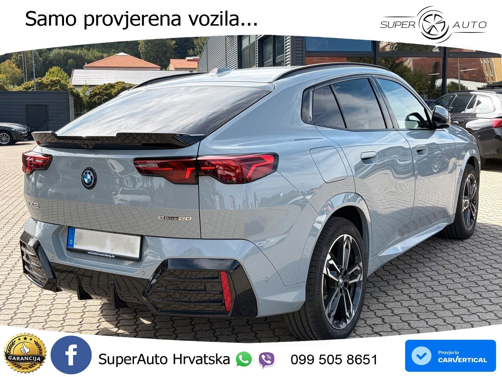 BMW iX2 66.5 kWh (204 KS) eDrive20