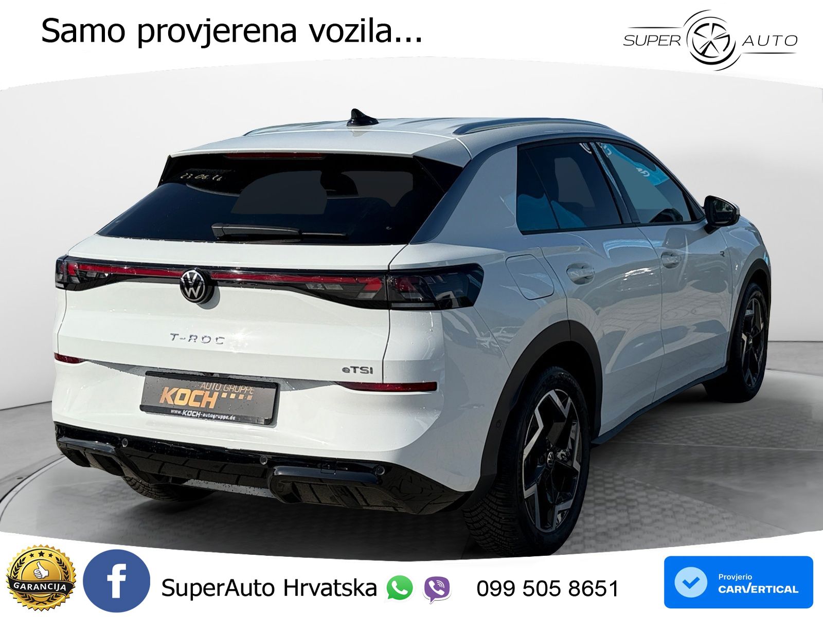 Volkswagen T-Roc II 1.5 eTSI (150 KS)  DSG LED+GR SJED+ACC