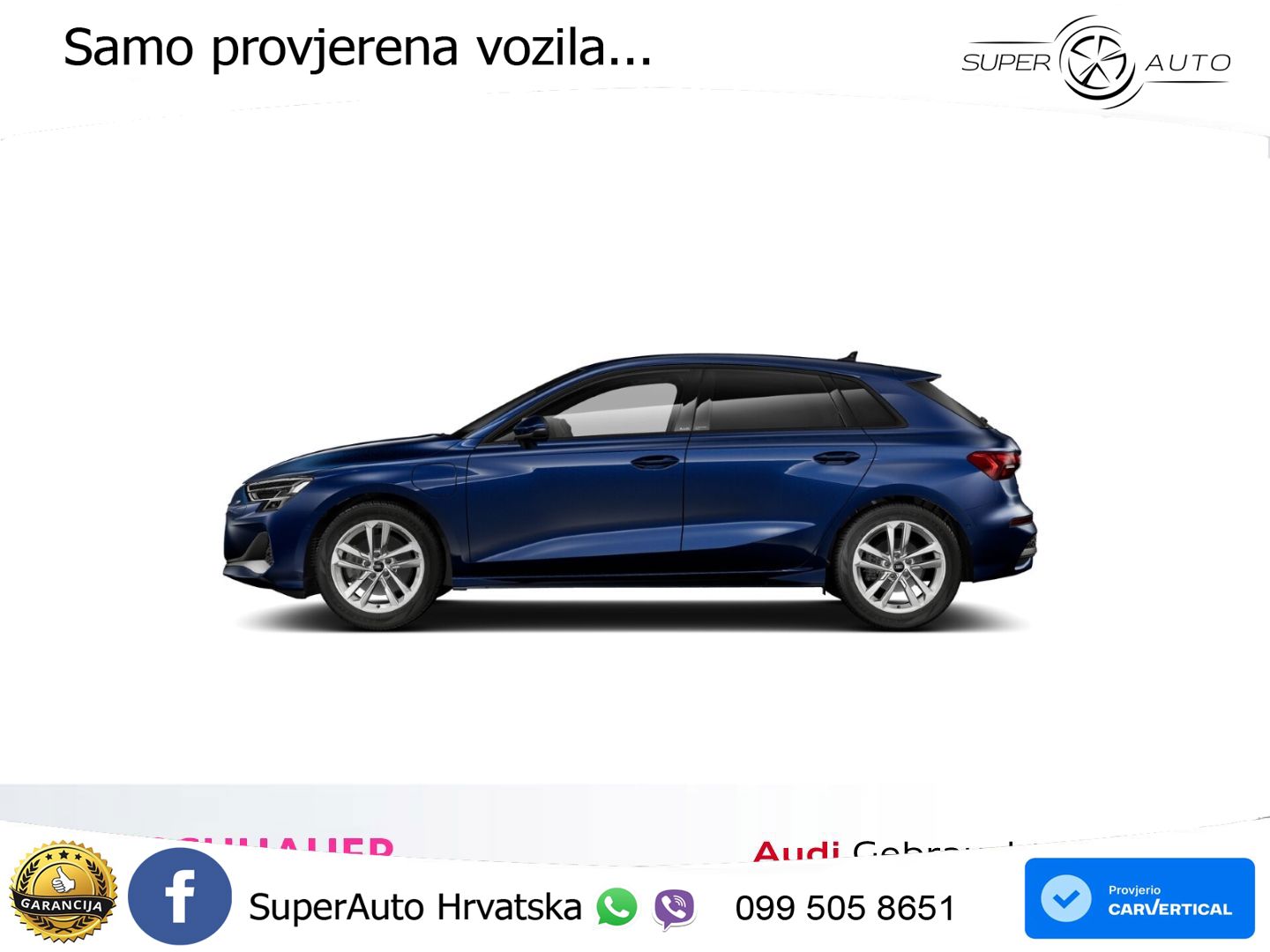Audi A3 Sportback 40 TFSI e (204 KS) Plug-in Hybrid S tronic LED+GR SJED+ACC