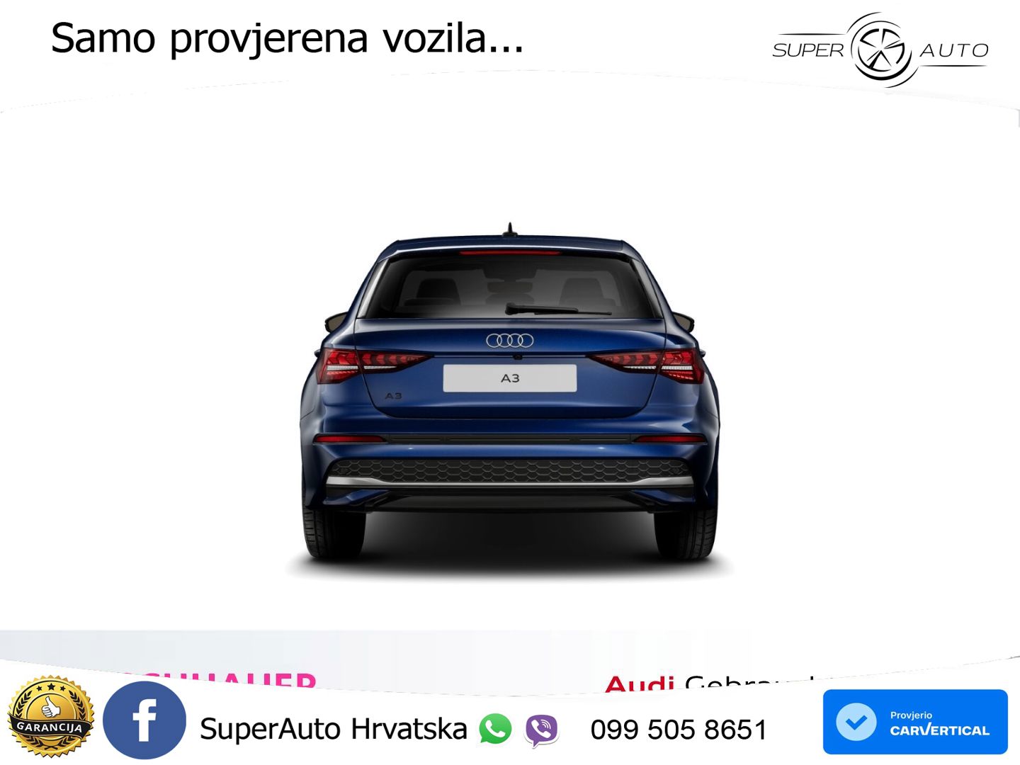 Audi A3 Sportback 40 TFSI e (204 KS) Plug-in Hybrid S tronic LED+GR SJED+ACC