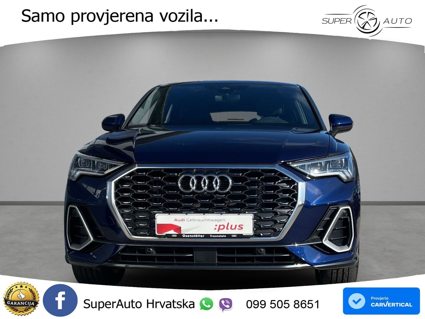Audi Q3 Sportback 45 TFSIe (245 KS) S tronic S line