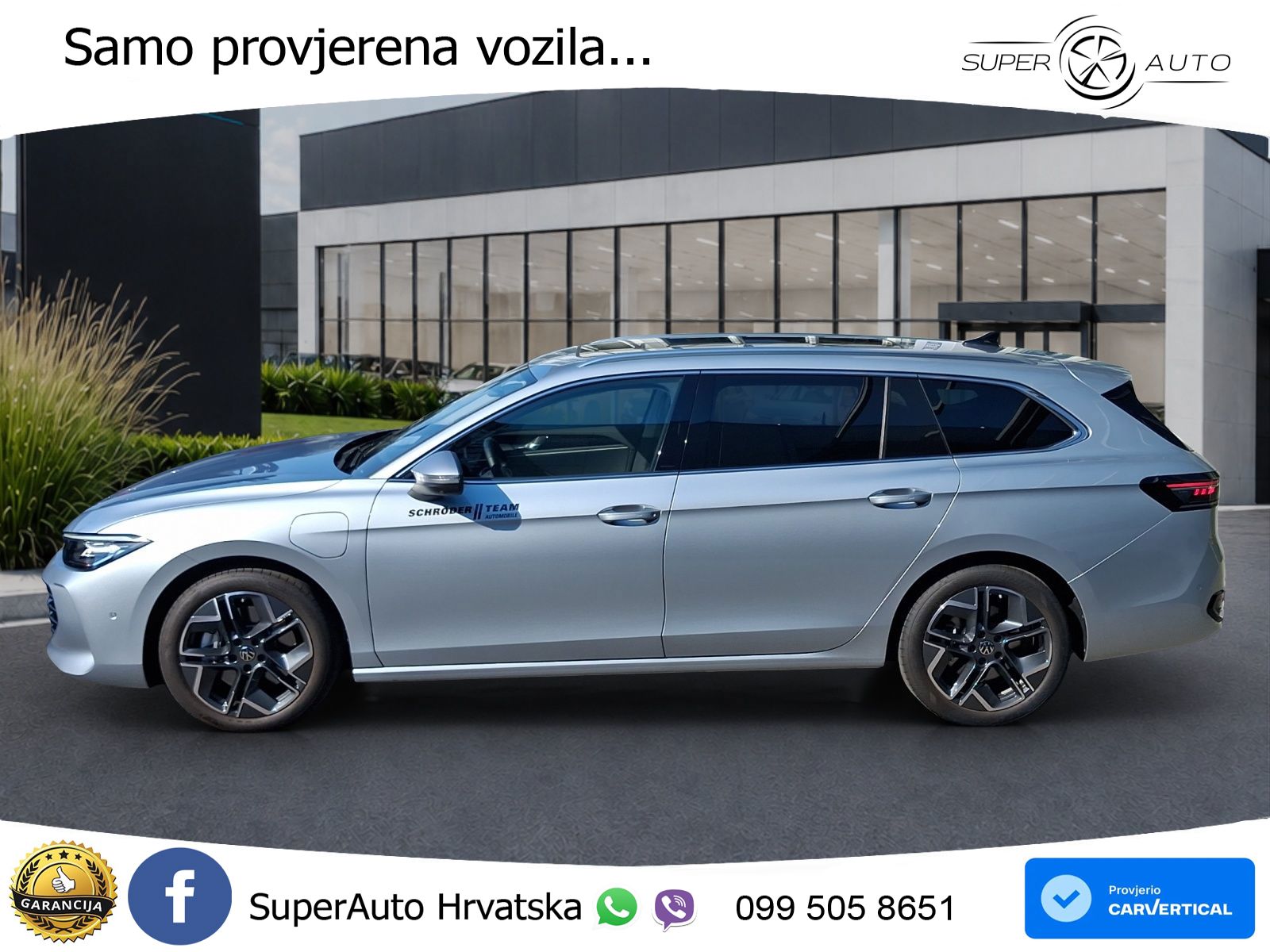 Volkswagen Passat Variant 1.5 TSI (204 KS) eHybrid DSG Elegance LED+GR SJED+ACC