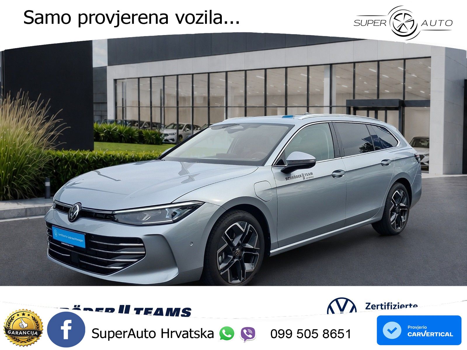 Volkswagen Passat Variant 1.5 TSI (204 KS) eHybrid DSG Elegance LED+GR SJED+ACC