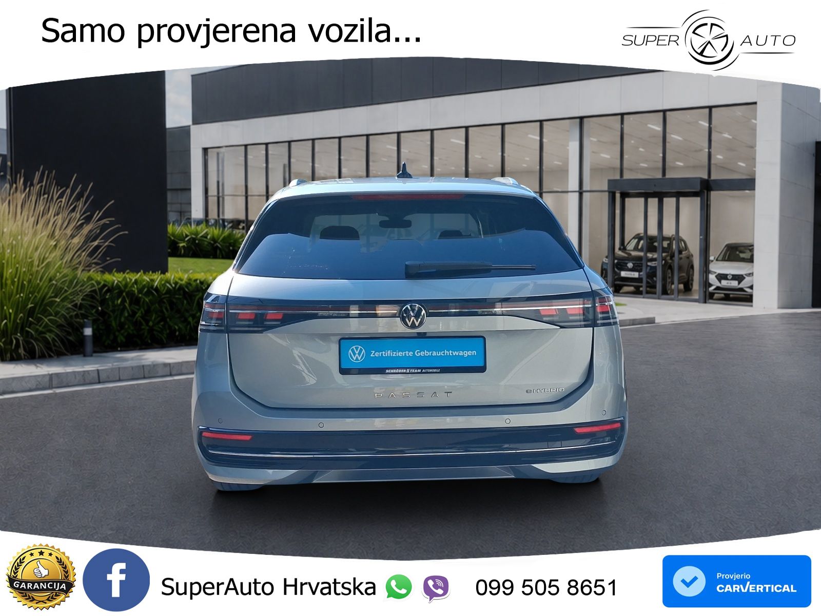 Volkswagen Passat Variant 1.5 TSI (204 KS) eHybrid DSG Elegance LED+GR SJED+ACC