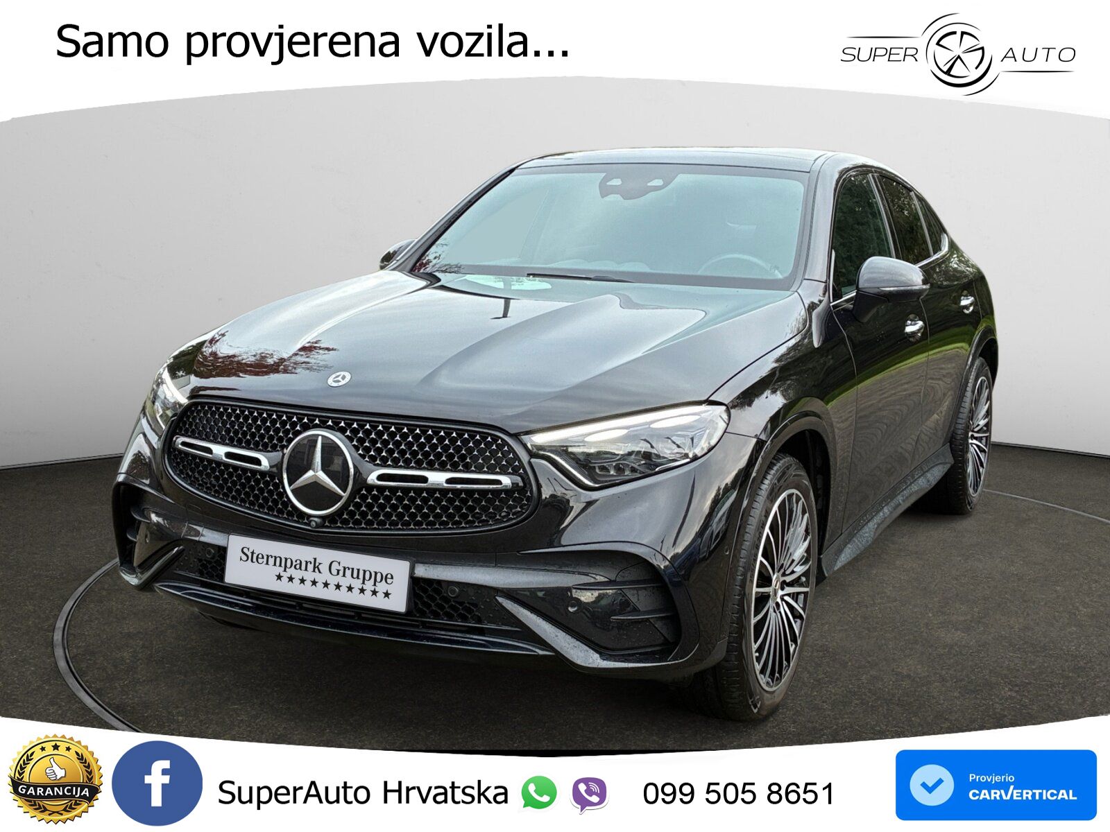 Mercedes GLC Coupe 300 (258 KS) 4MATIC 9G-TRONIC AMG ACC+GR SJED+360+PANO