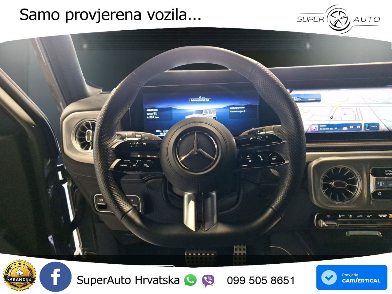 Mercedes G 580 EQ Long 116 kWh (587 KS) 4MATIC Superior LED+ACC