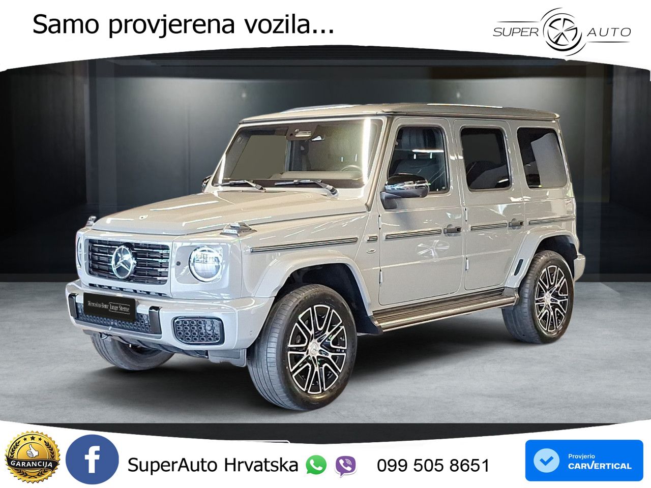 Mercedes G 580 EQ Long 116 kWh (587 KS) 4MATIC Superior LED+ACC