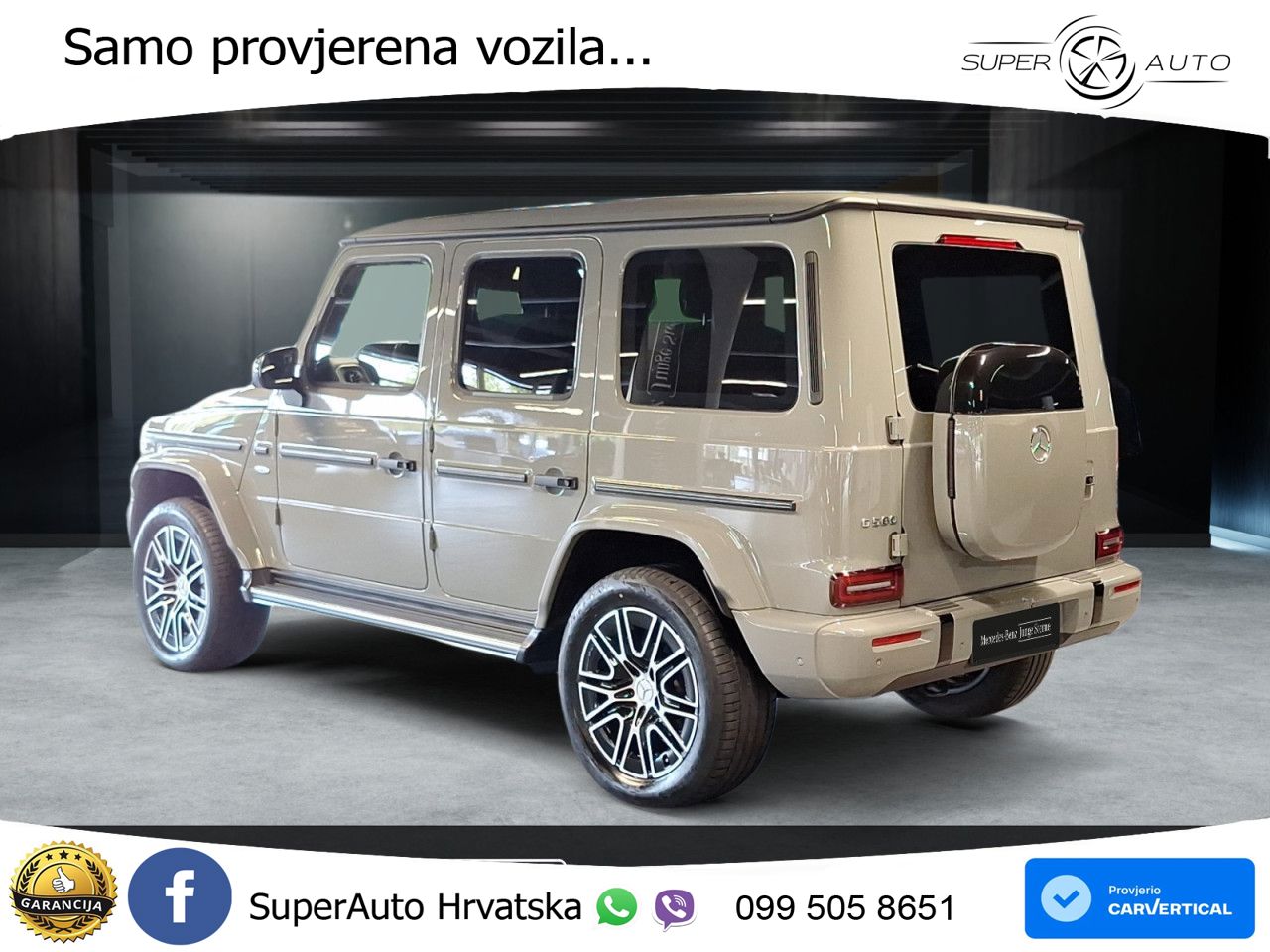Mercedes G 580 EQ Long 116 kWh (587 KS) 4MATIC Superior LED+ACC