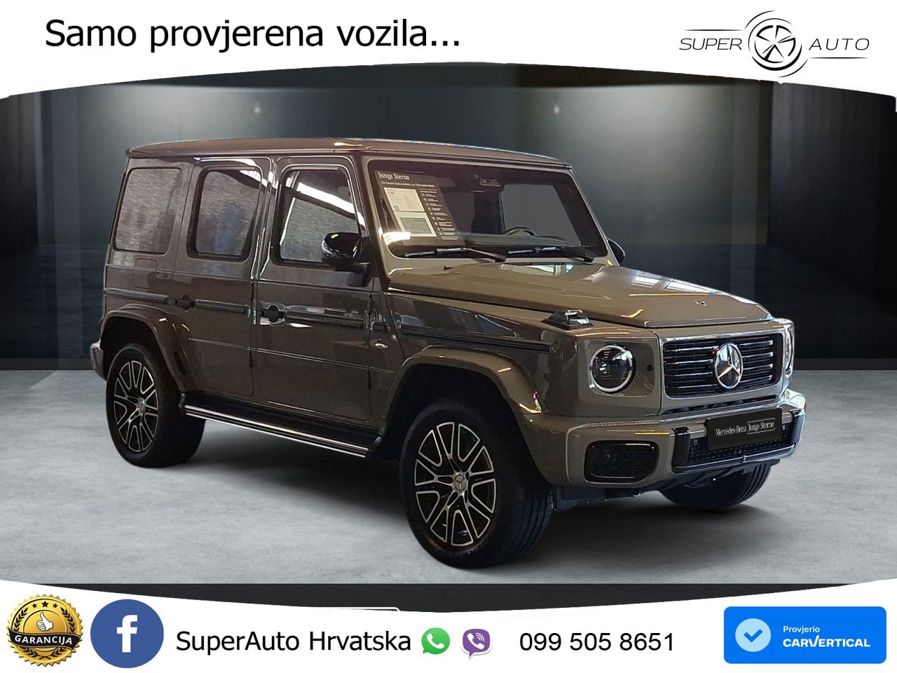 Mercedes G 580 EQ Long 116 kWh (587 KS) 4MATIC Superior LED+ACC