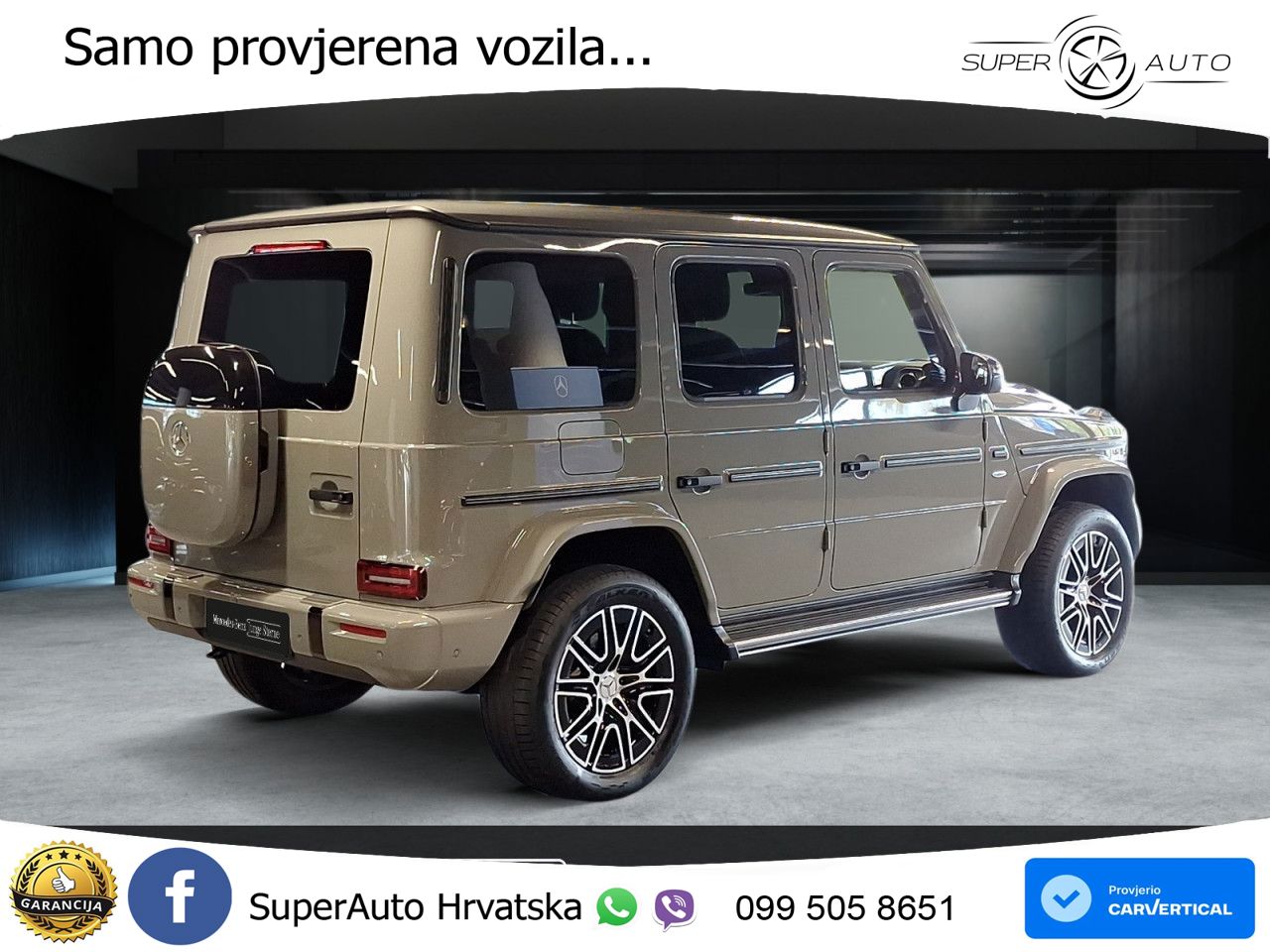 Mercedes G 580 EQ Long 116 kWh (587 KS) 4MATIC Superior LED+ACC