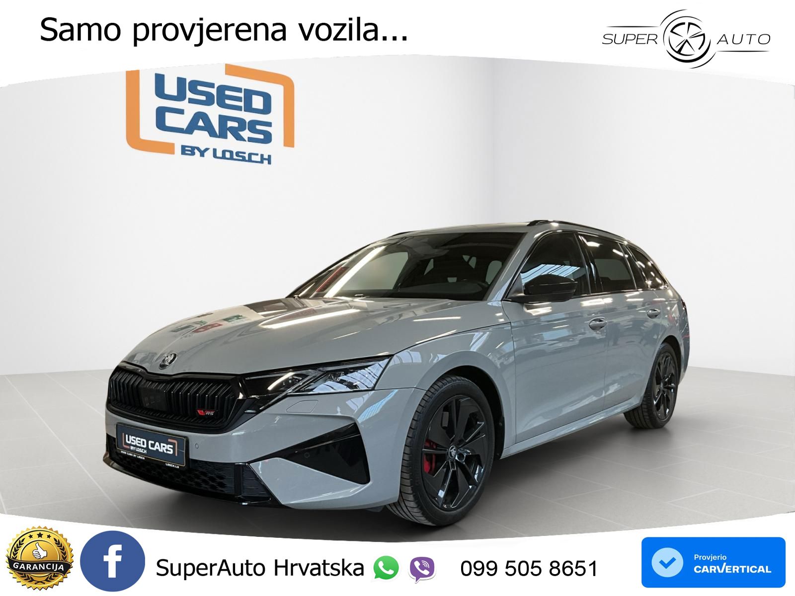 Škoda Octavia Combi RS 2.0 TSI (265 KS) DSG