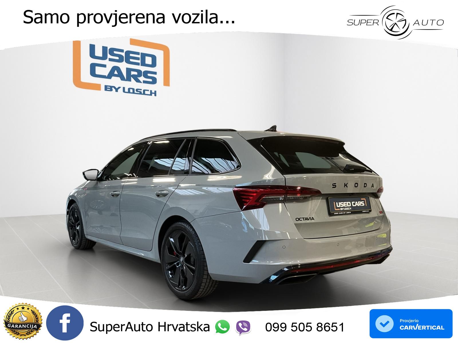 Škoda Octavia Combi RS 2.0 TSI (265 KS) DSG