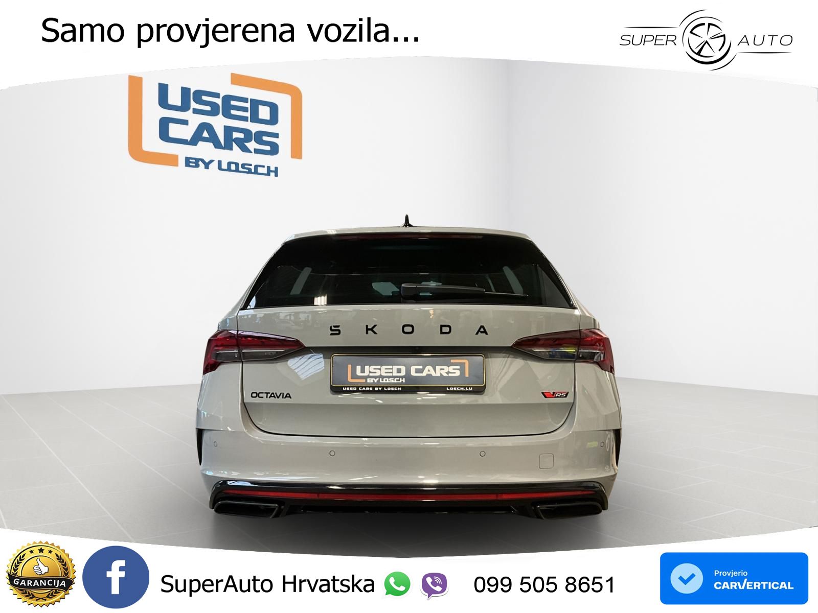 Škoda Octavia Combi RS 2.0 TSI (265 KS) DSG