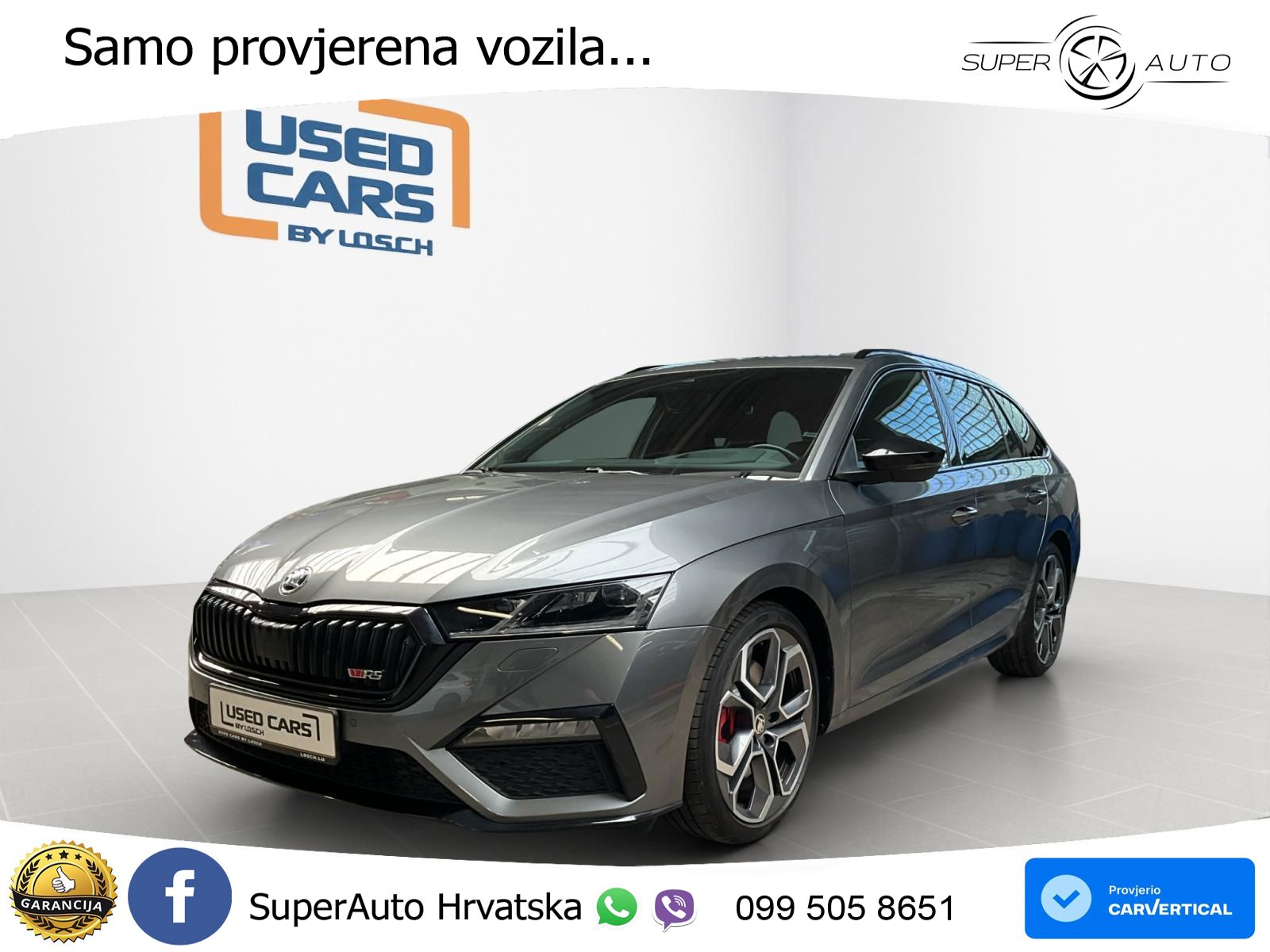 Škoda Octavia Combi RS 2.0 TSI (245 KS) DSG