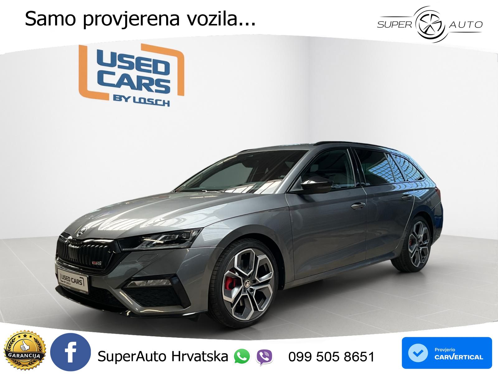 Škoda Octavia Combi RS 2.0 TSI (245 KS) DSG