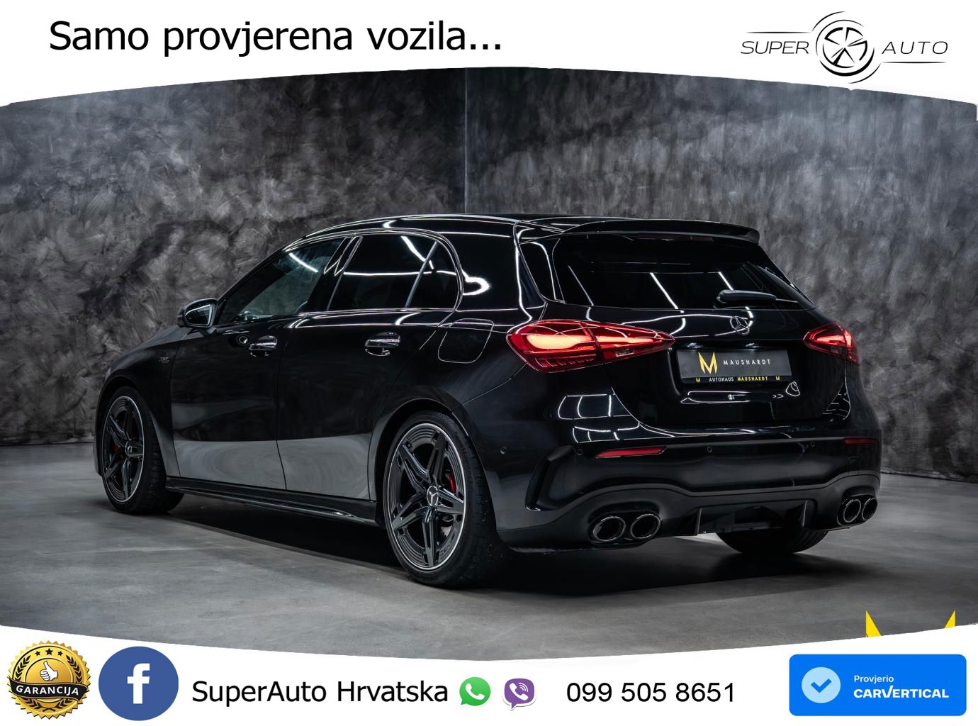 Mercedes-Benz AMG A 45 S 4MATIC+ AMG SPEEDSHIFT DCT 8G