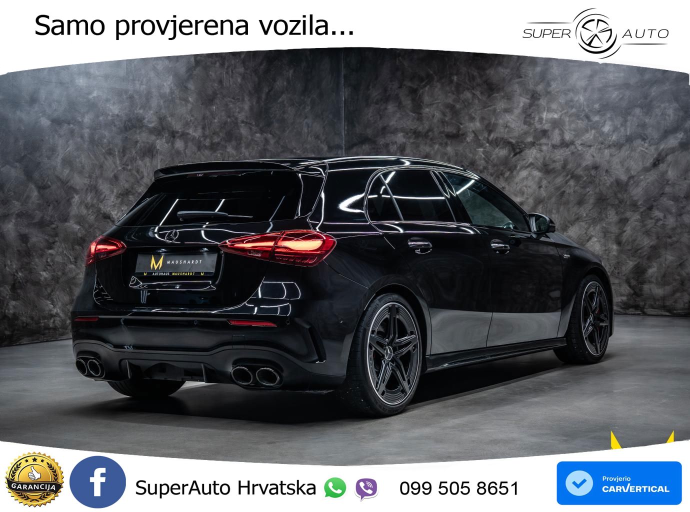 Mercedes-Benz AMG A 45 S 4MATIC+ AMG SPEEDSHIFT DCT 8G