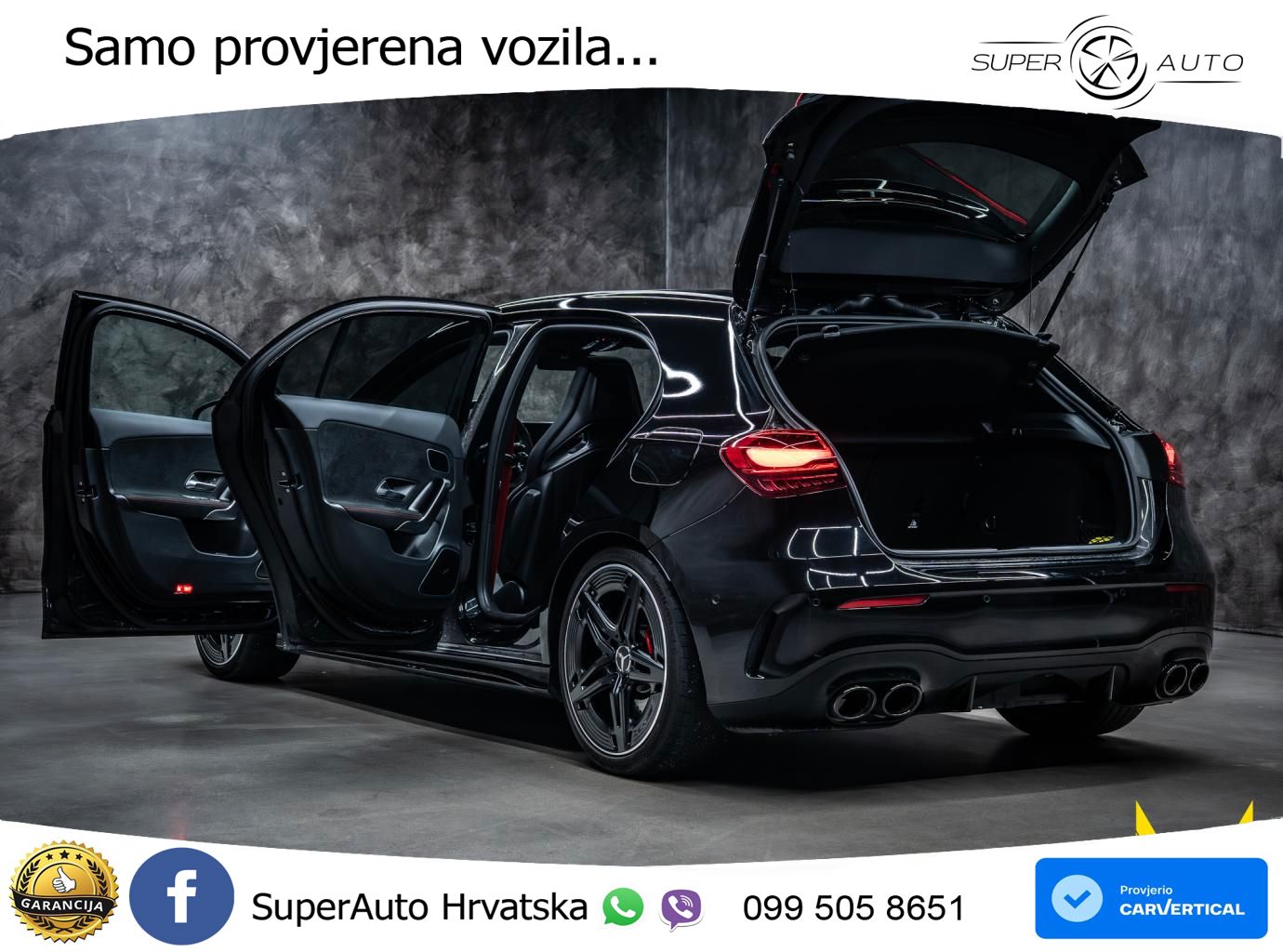 Mercedes-Benz AMG A 45 S 4MATIC+ AMG SPEEDSHIFT DCT 8G