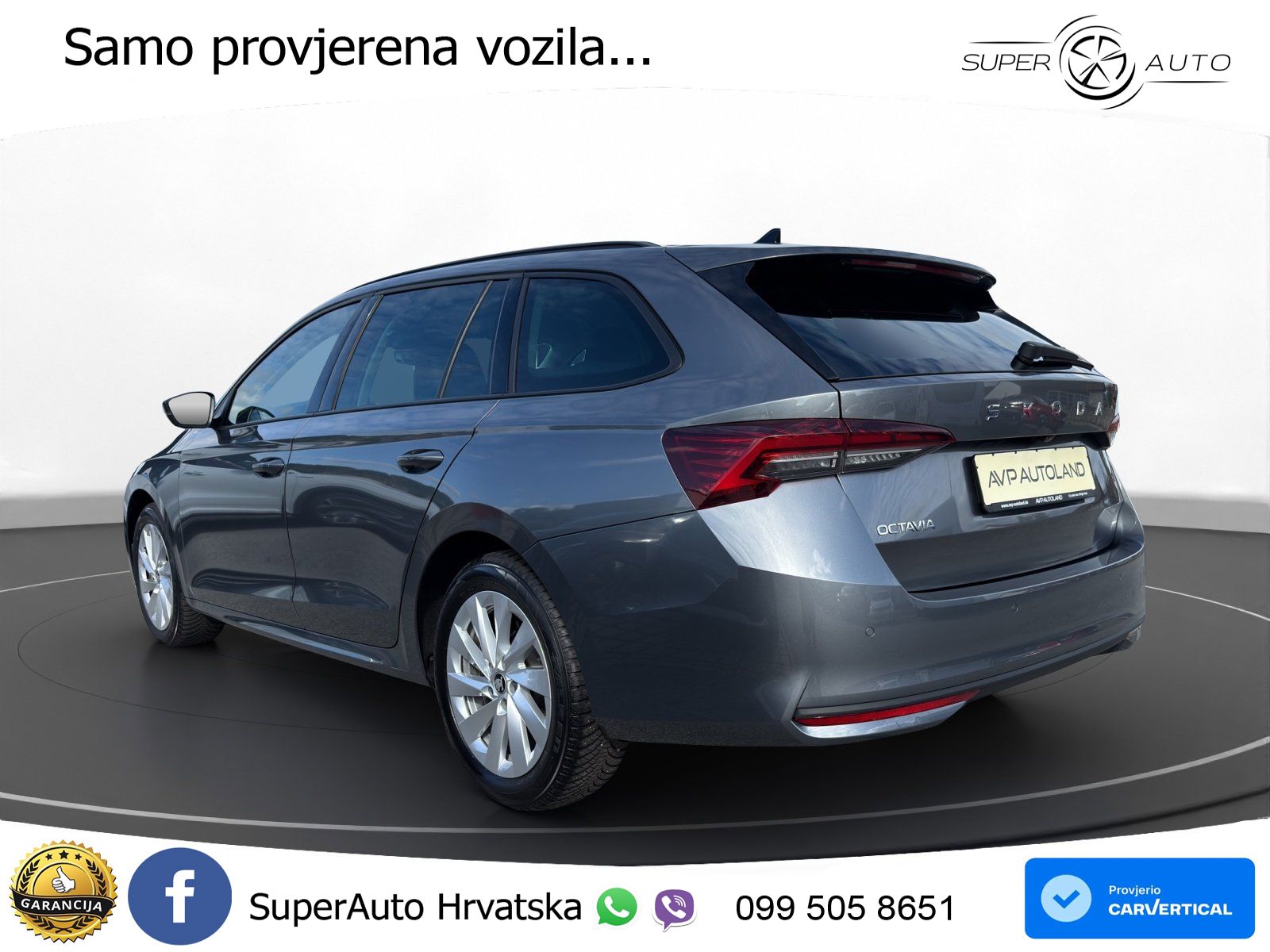 Škoda Octavia Combi 2.0 TDI (150 KS) DSG Selection LED+GR SJED+ACC