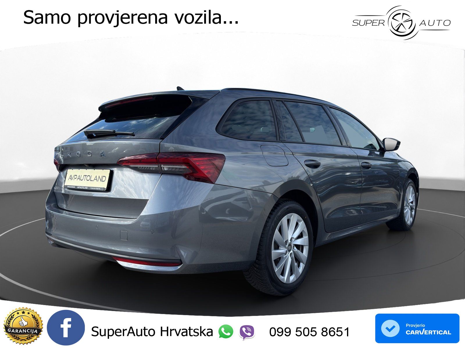 Škoda Octavia Combi 2.0 TDI (150 KS) DSG Selection LED+GR SJED+ACC