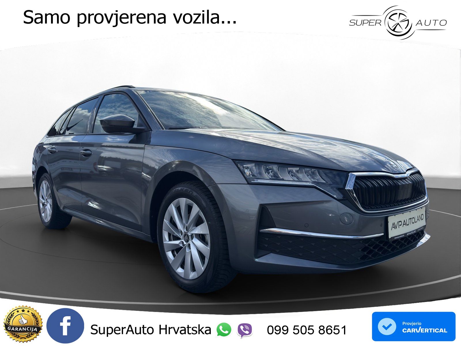 Škoda Octavia Combi 2.0 TDI (150 KS) DSG Selection LED+GR SJED+ACC
