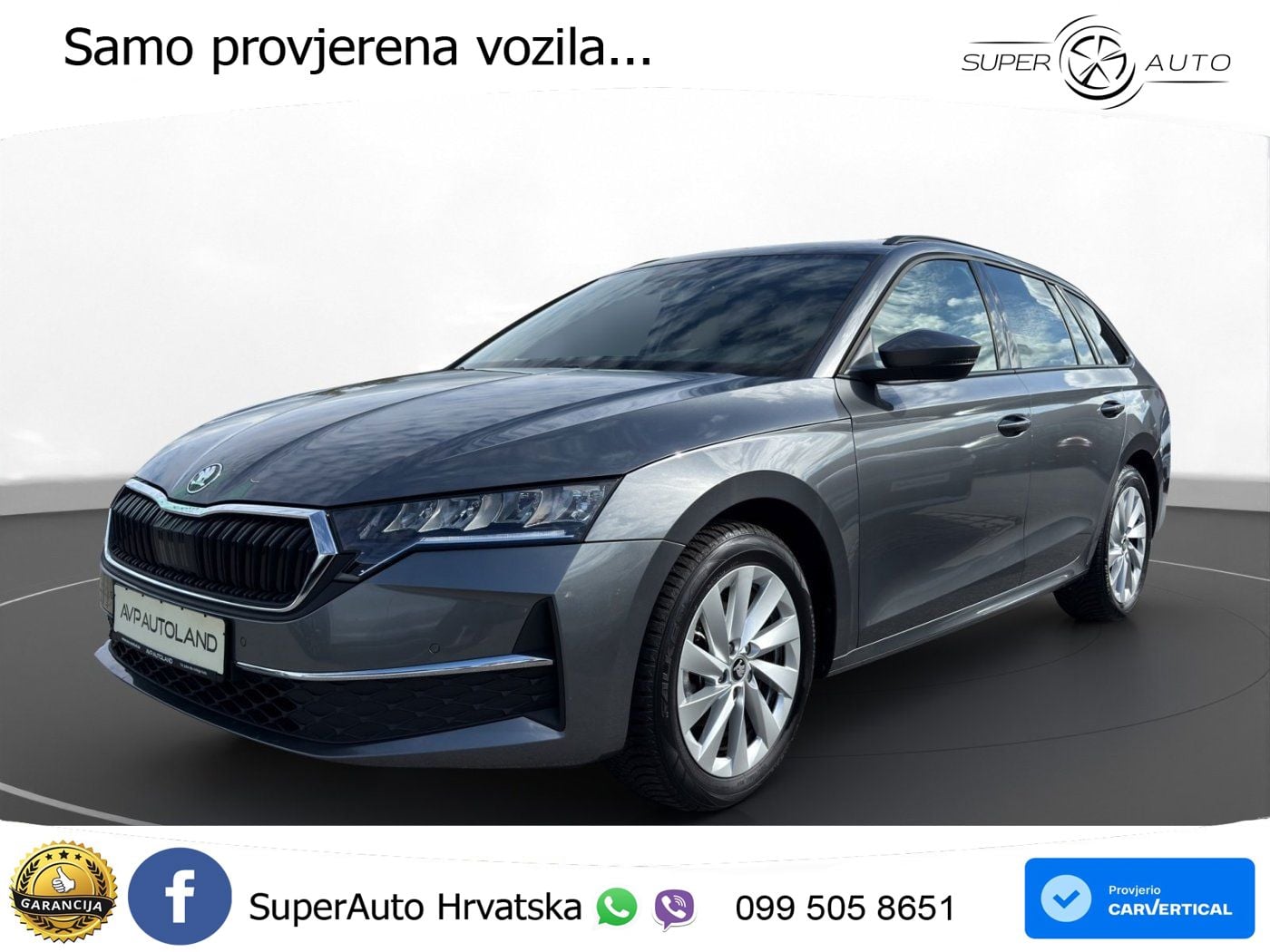 Škoda Octavia Combi 2.0 TDI (150 KS) DSG Selection LED+GR SJED+ACC