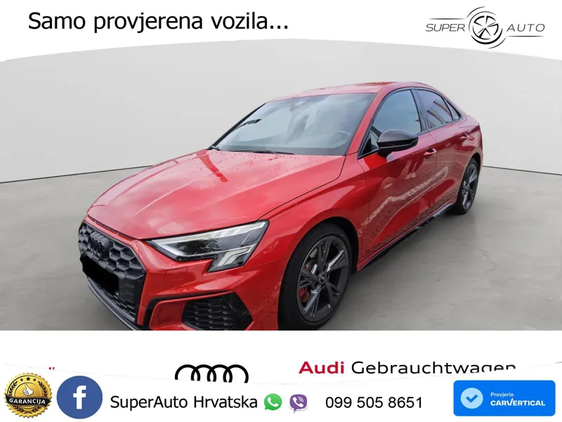 Audi S3 Limuzina 2.0 TFSI (310 KS) quattro S tronic LED+GR SJED+ACC