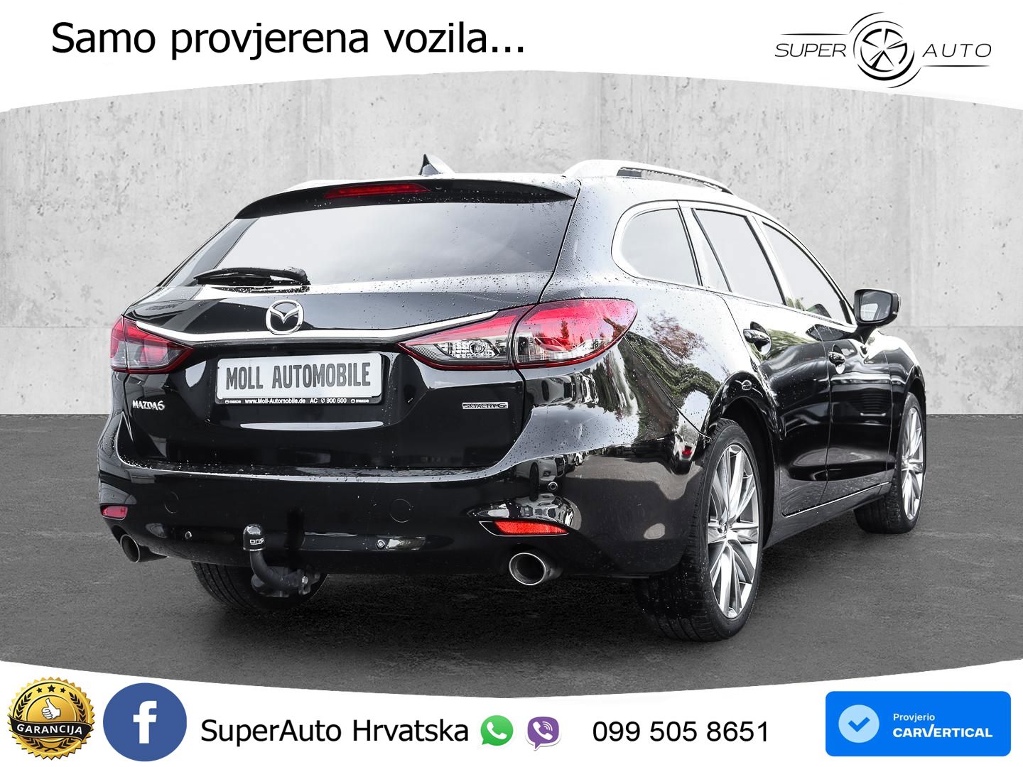 Mazda 6 Sport Combi 2.0 SKYACTIV-G (165 KS) MATRIX+GR SJED+KAM