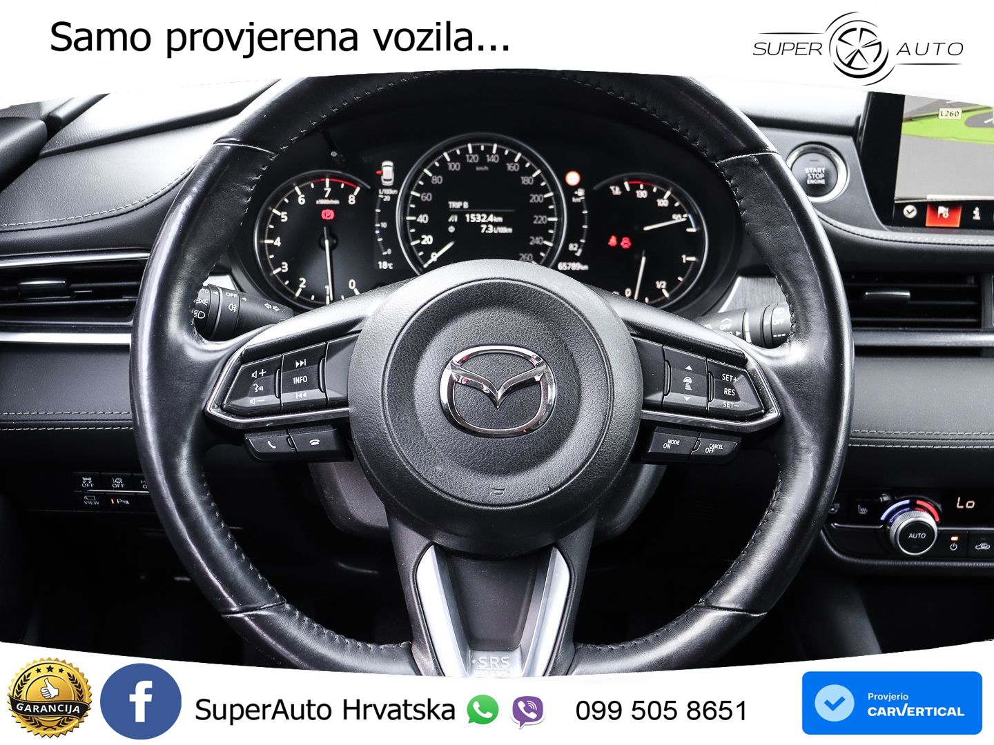 Mazda 6 Sport Combi 2.0 SKYACTIV-G (165 KS) MATRIX+GR SJED+KAM