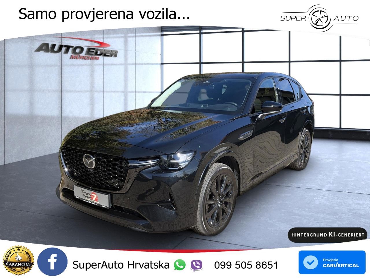 Mazda CX-60 2.5 e-Skyactiv (328 KS) AWD Automatic LED+GR SJED+ACC