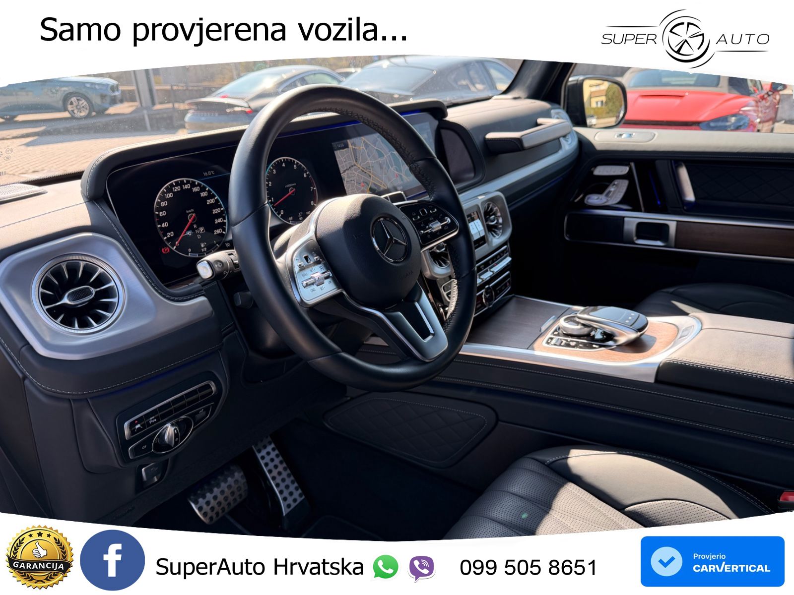 Mercedes G 500 Long V8 (422 KS) 4MATIC 9G-TRONIC Superior